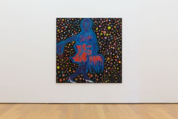 Uman, Lady with Blue Hair and Red Dress, 2019-21