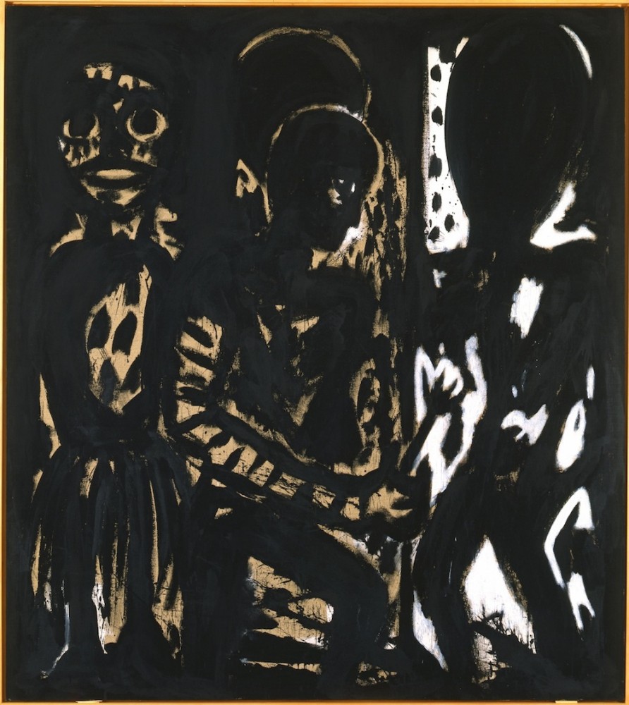 Maler, 1988, Acrylic on canvas, 200 x 180 cm