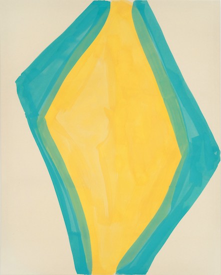 Avenues, Pigment, glutin on canvas, 200 x 160 cm