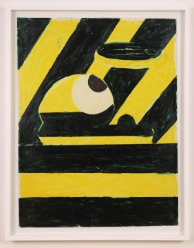 Nel Aerts, I love you the best, 2022, Oil, oil stick on paper, 92 x 70 cm