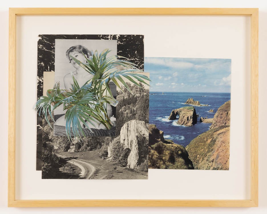 Eleni Bagaki, Rose (Feeling that way), 2022, Collage, 32 x 43 cm