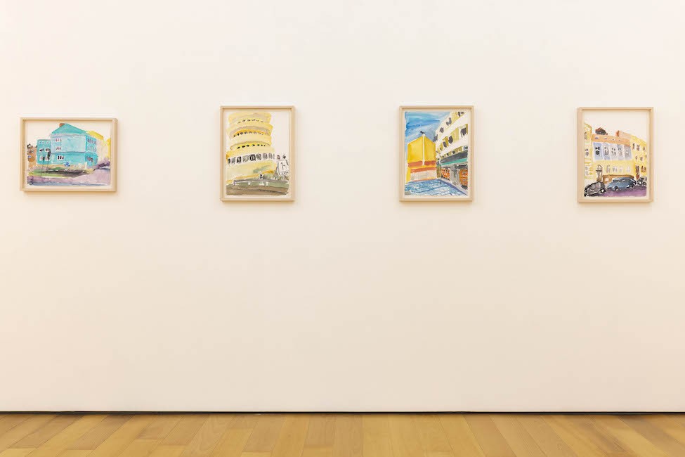 Installation view Moods & Memories, Tamina Amadyar