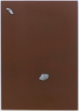 Aphrodisias Fisherman, 2017, Acrylic on plywood, aluminium, 170 x 120 cm