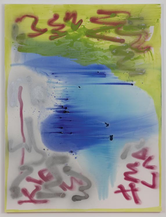 Panos Papadopoulos, Ghostly Figure, 2022, Oil on canvas, 200 x 150 cm