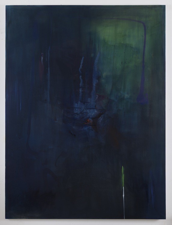 Panos Papadopoulos, Twilight, 2022, Oil on canvas, 200 x 150 cm