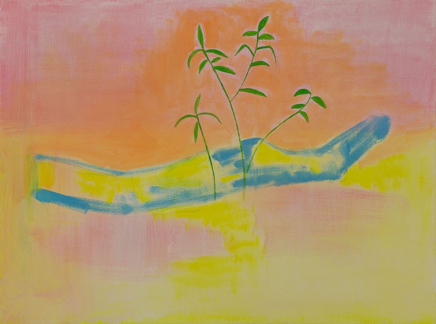 I nodded, yes, as if I had everything (Matisse), 2021 , Oil on canvas , 60 x 80 cm