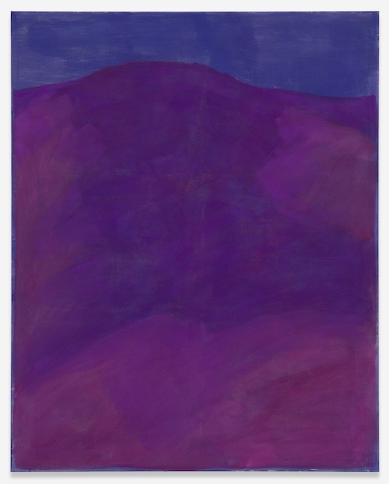 pink ocean, 2024, pigment and glutin on canvas, 200 x 160 cm