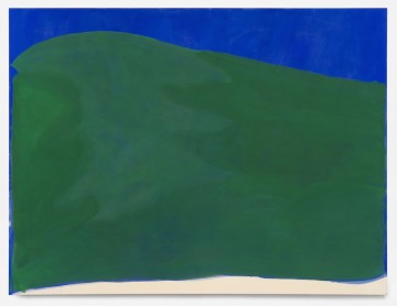 firmament, 2024, pigment and glutin on canvas, 190 x 250 cm