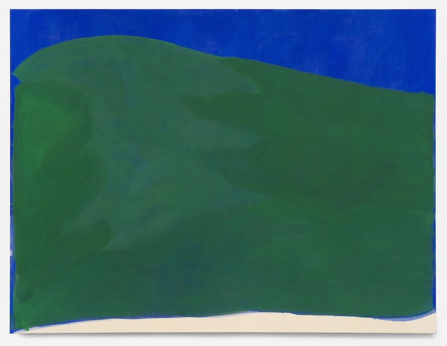 firmament, 2024, pigment and glutin on canvas, 190 x 250 cm