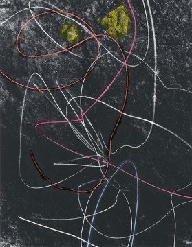 Primer 19, 2018, Hand-tinted gelatin silver print, 38 x 48 cm, unique