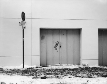 Kundmanngasse (Gate), 2014, Gelatin silver print, 20.3 x 25.4 cm, Ed. of 5