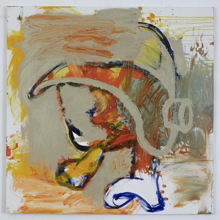 Untitled, 2023, Oil on canvas, 122 x 122 cm / 4 x 4 ft