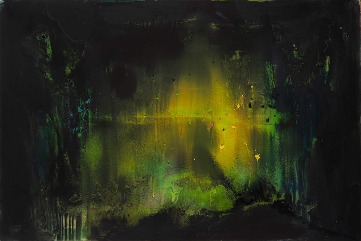 The Cave, 2024, Oil on canvas, 140 x 210 cm