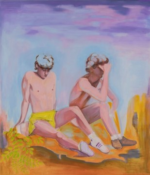 They looked for a place to dream, 2024, Oil on canvas, 170 x 200 cm