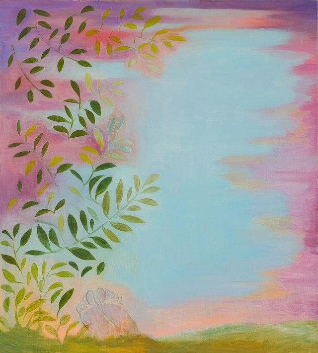 Mosquito bites, 2024, Oil on canvas, 100 x 110 cm