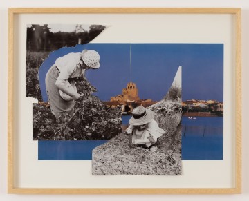 Women at work, 2024, Collage, 40 x 52,5 cm (unframed) / 49 x 61,5 cm (framed)