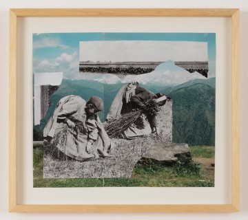 Women at work, 2024, Collage, 30 x 35,5 cm (unframed) / 39 x 44 cm (framed)